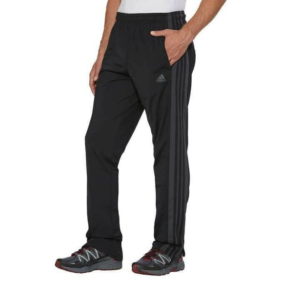 Adidas Trico Zip Pant 3 Stripe Ankle Zip W/ Drawstring NWT - Picture 2 of 4